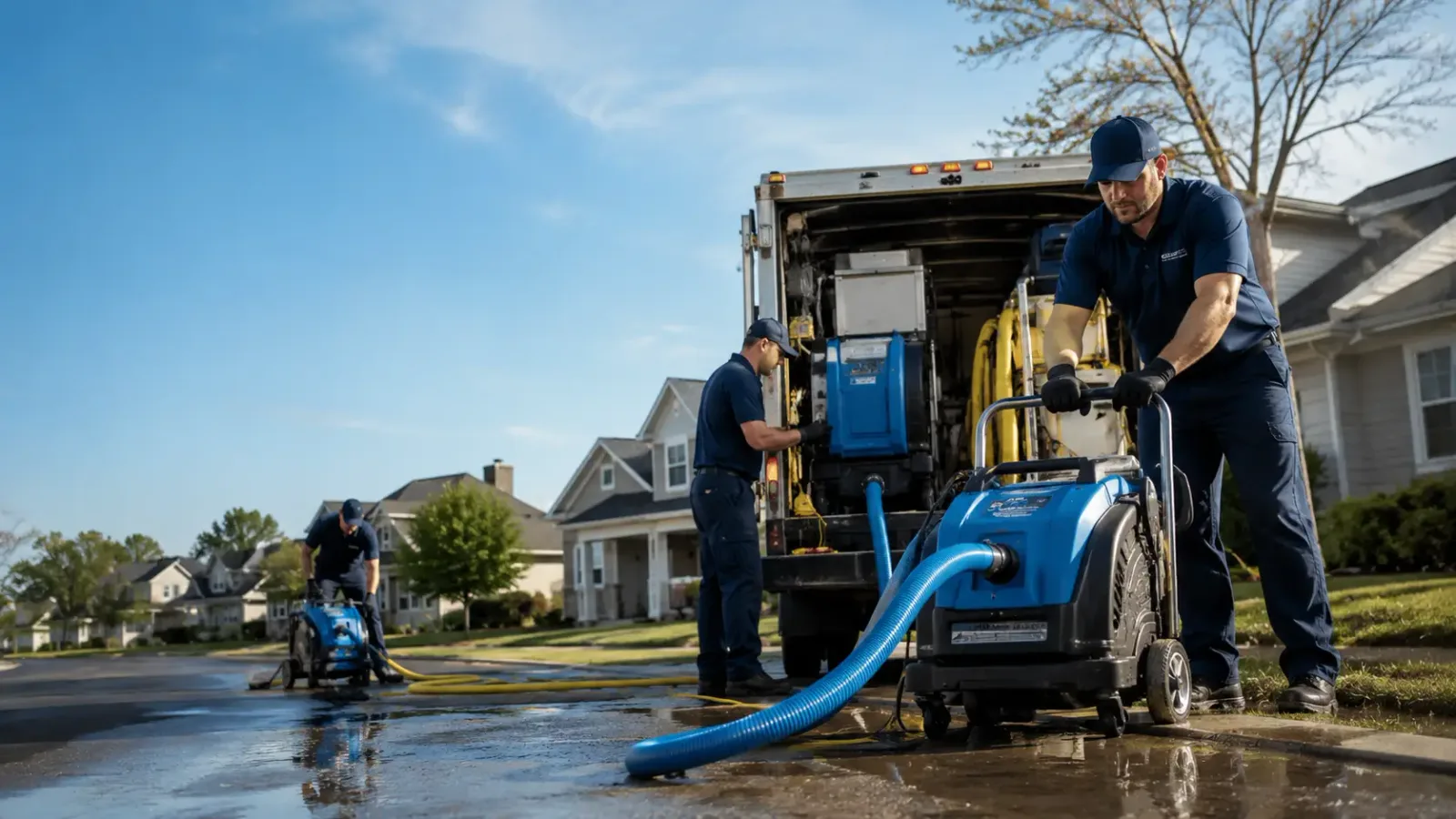 Flood Damage Cleanup in Hanna, WY